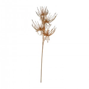 Zlatá vánoční větvička 60 cm