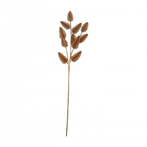 Zlatá vánoční větvička 68 cm