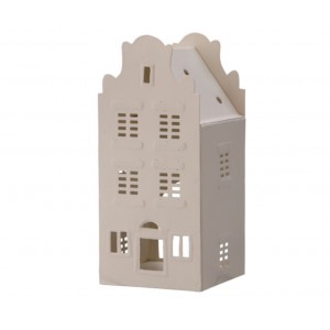 Hliníkový domeček na čajovou svíčku C, 17,5 cm