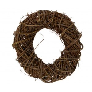 Ratanový věnec z větví A 30 cm