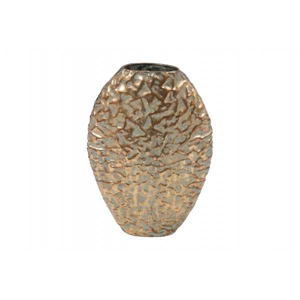 Zlatá váza Lisa Bo S, 36,5 cm