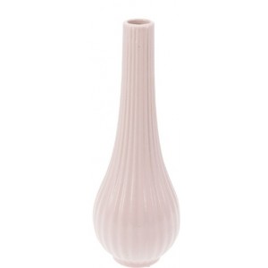 Vysoká porcelánová váza 26 cm růžová, 2. jakost