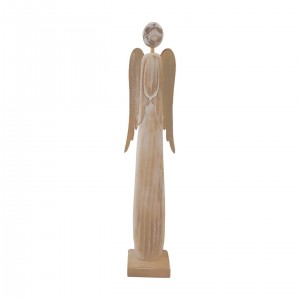 Dřevěný anděl 51 cm