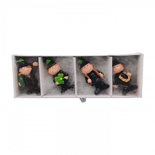 Sada 4ks kominíků mix, 4,7 cm