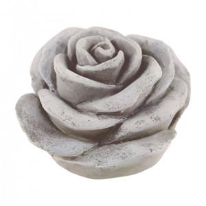 Betonová růže 7,5 x 7,5 cm, sada 5ks
