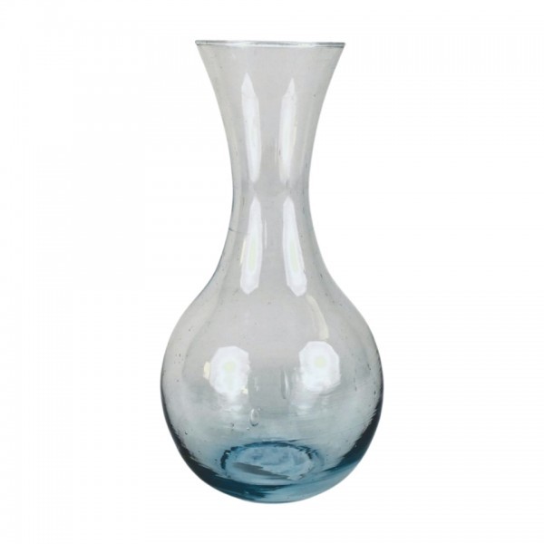 Skleněná váza z recyklovaného skla 1500 ml, 24x12,5 cm, 2. jakost