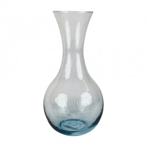 Skleněná váza z recyklovaného skla 1500 ml, 24x12,5 cm, 2. jakost