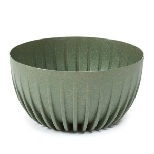 Plastová mísa Mira eco recycled šedozelená, 240 mm