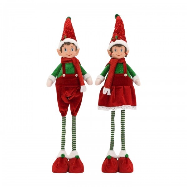 Elf s teleskopickýma nohama, mix, 100 cm, sada 2ks