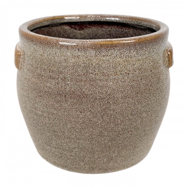 Keramický šedý džbán 14,8 cm