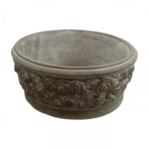 Dekorativní betonový květináč 20,5 x 20,5 cm