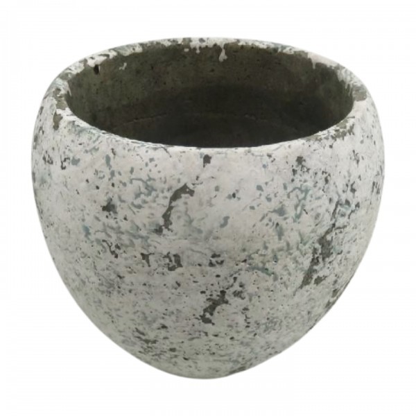 Dekorativní betonový květináč 14 x 14 x 9 cm