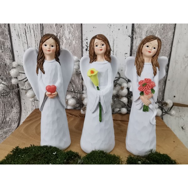 Dekorativní anděl 15 cm, mix, sada 3ks