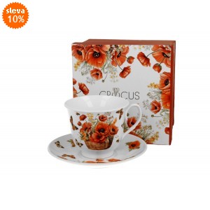 Šálek s podšálkem MAKI Flower Baskets 250 ml