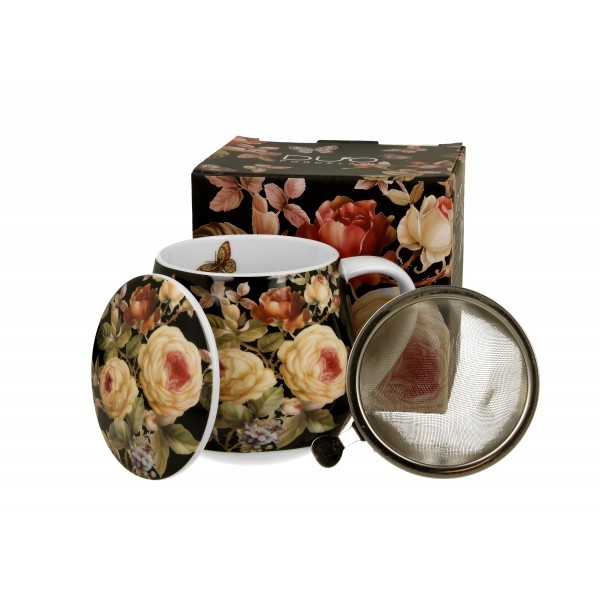 Porcelánový hrnek soudek byliňák - WARDA, 430 ml