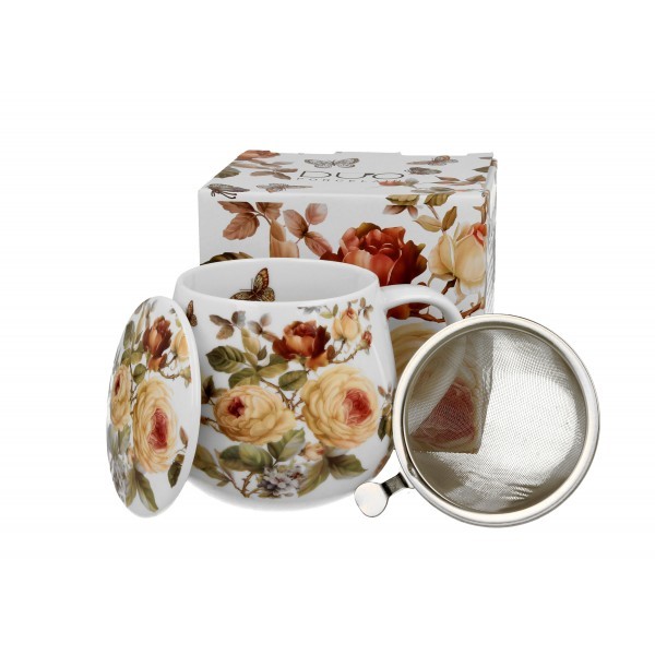 Porcelánový hrnek soudek byliňák - ZAHRA, 430 ml