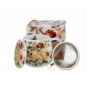 Porcelánový hrnek soudek byliňák - ZAHRA, 430 ml