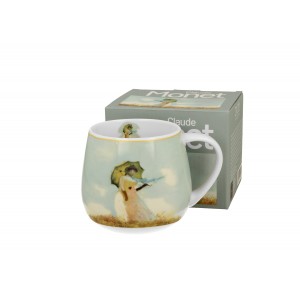 Porcelánový hrnek soudek byliňák - WOMAN WITH PARASOL, 430 ml