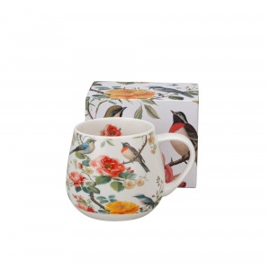 Porcelánový hrnek soudek - APRIL, 430 ml