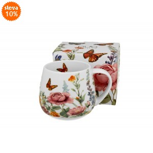 Porcelánový hrnek soudek - SUMMER, 430 ml