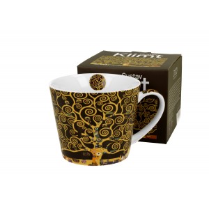 Porcelánový hrnek - TREE OF LIFE BROWN, 600 ml