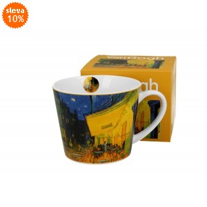 Porcelánový hrnek - TERRACE AT NIGHT, 600 ml