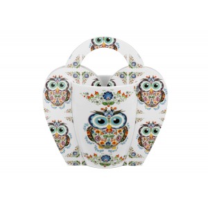 Porcelánový hrnek SOWA ETNO, 350 ml