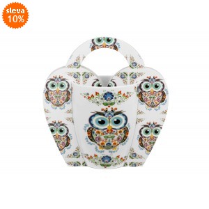 Porcelánový hrnek SOWA ETNO, 350 ml