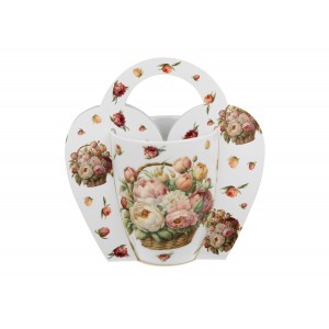 Porcelánový hrnek PEONIES, 350 ml