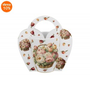 Porcelánový hrnek PEONIES, 350 ml