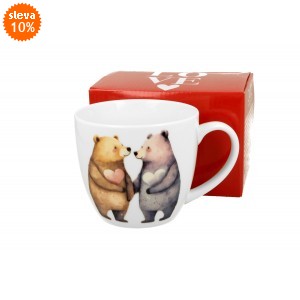 Porcelánový hrnek BEAR 1 v krabičce 460 ml 