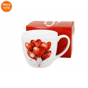 Porcelánový hrnek BALLOONS 1 v krabičce 460 ml 