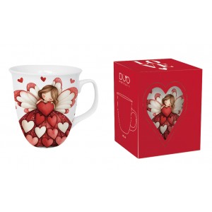 Porcelánový hrnek ANDĚL 650 ml v krabičce