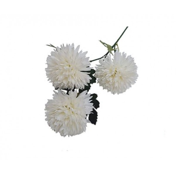 Chryzantéma bílá 65 cm