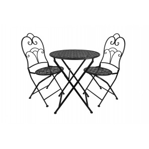 Bistro set 2 židle a stoleček