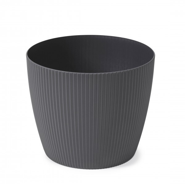 Antracitový květináč MAGNOLIA jumper 140 mm