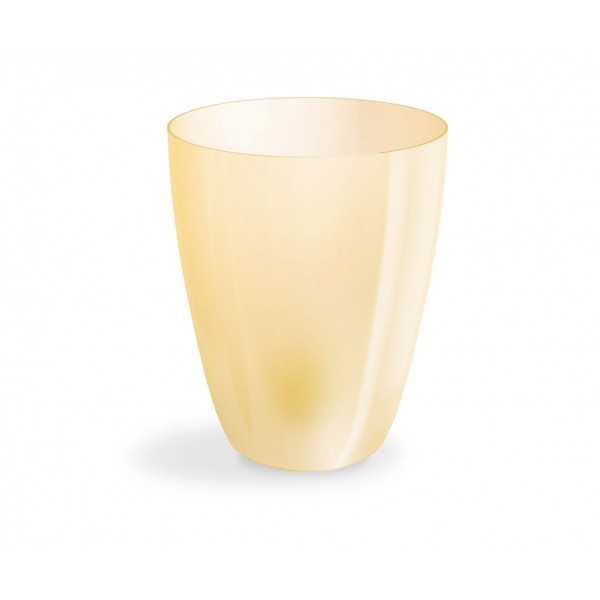 Květináč na orchideje 120 mm Aga, oranžový transparentní
