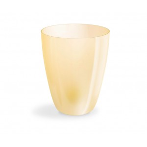 Květináč na orchideje 120 mm Aga, oranžový transparentní