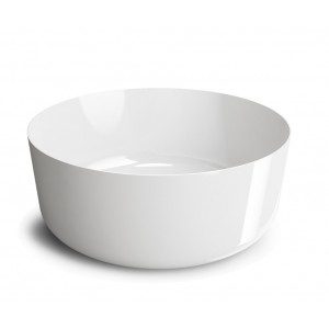 Plastová mísa Oli 260 mm, bílá