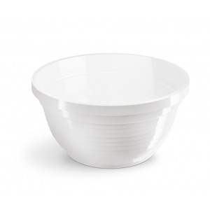 Plastová mísa Anita bílá, 260 mm