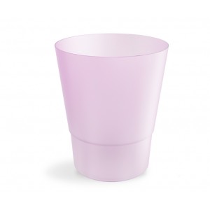 Plastový obal na orchideje, mléčná růžová, 125 mm