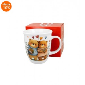 Porcelánový hrnek MEDVĚDI 2 v krabičce, 650 ml