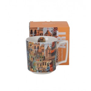 Porcelánový hrnek MODERN SWEET CITY 450 ml