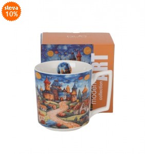 Porcelánový hrnek MODERN SLEEPY KINGDOM 450 ml