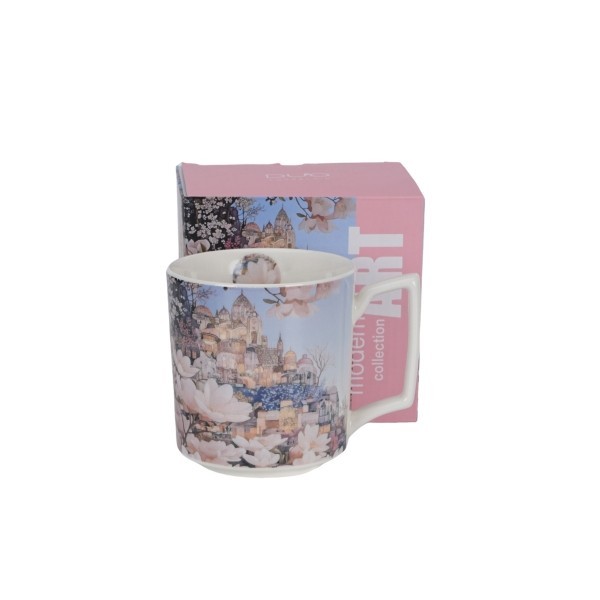 Porcelánový hrnek CITY OF MAGNOLIAS 450 ml 