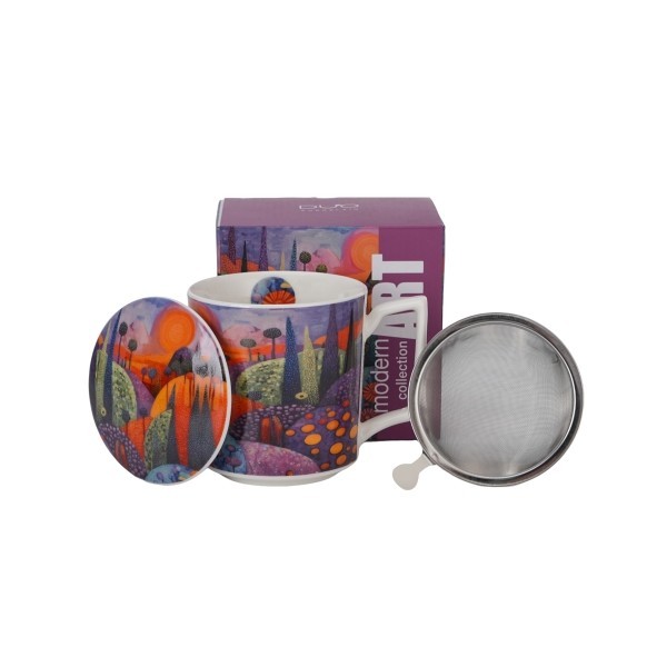 Porcelánový hrnek byliňák BUBBLE HILLS 450 ml