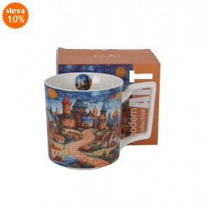 Porcelánový hrnek XXL MODERN SLEEPY KINGDOM 750 ml
