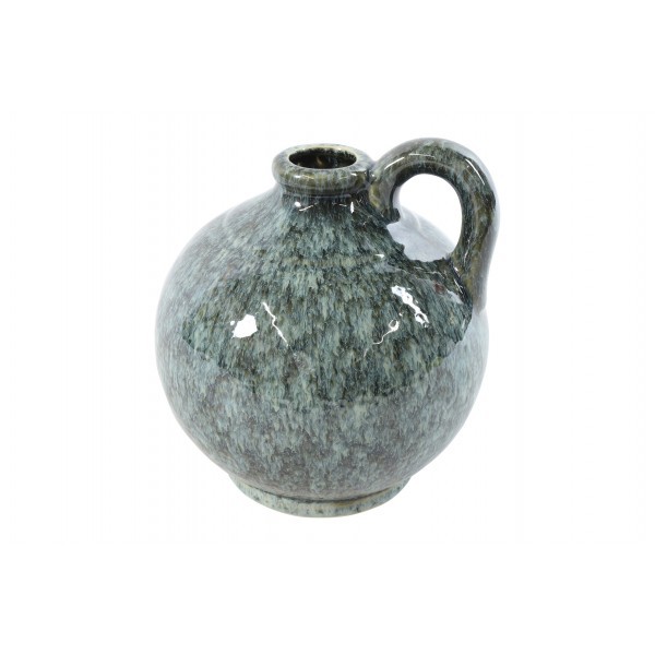 Keramická modrá váza Elsha S 20 cm