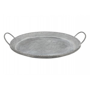 Kovový tác Vel M, průměr 33 cm