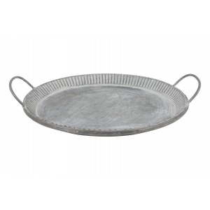 Kovový tác Vel L, průměr 38 cm